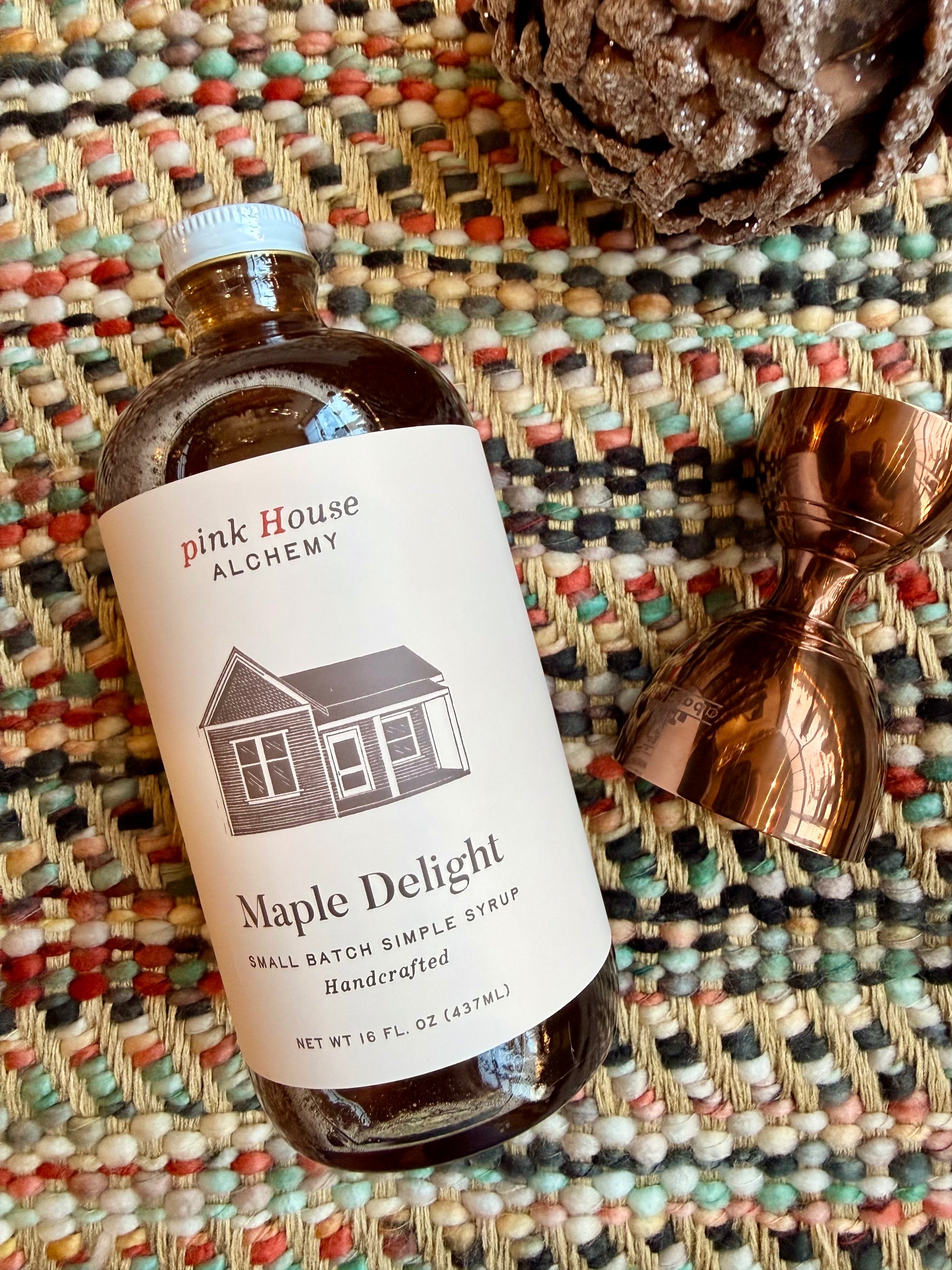 Maple Delight Pink House Alchemy Syrup | 417 Cocktails